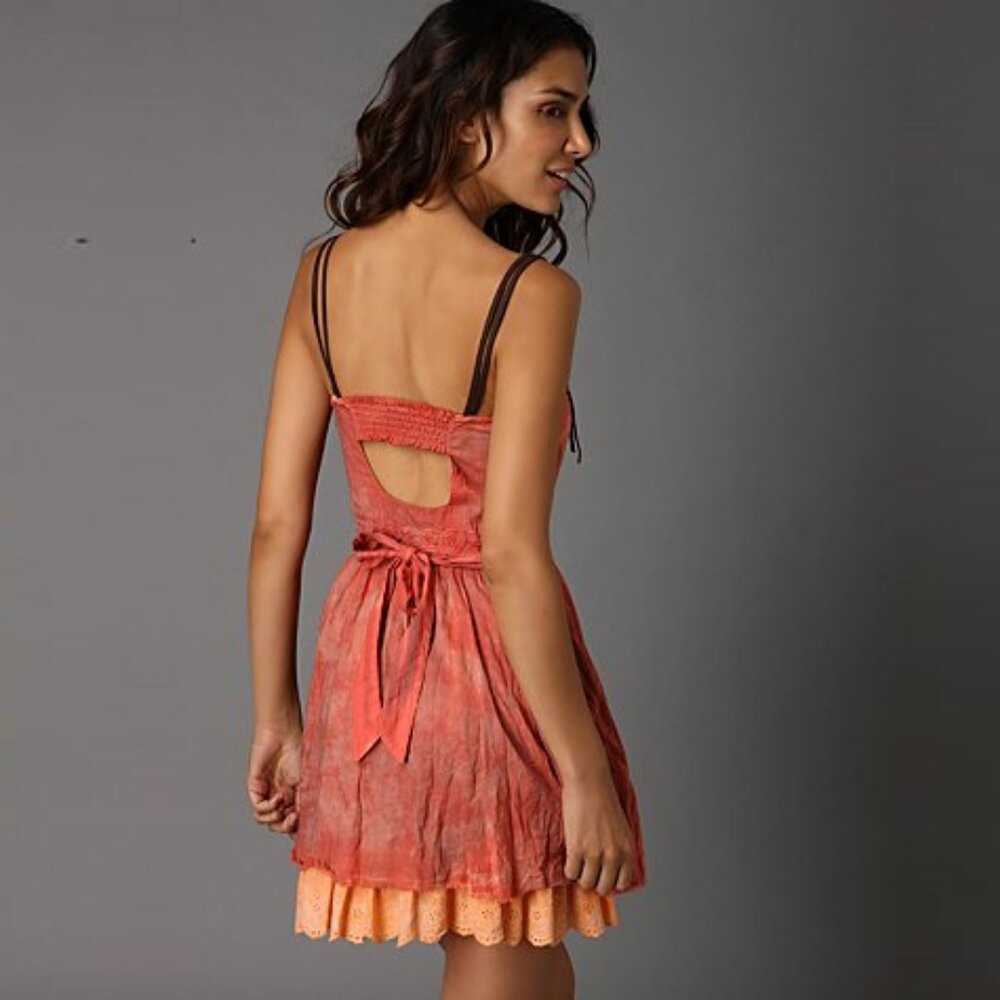 RARE Free People Pattra's Crisscross Dress ALT ASO Alex Russo - Picture 5 of 13